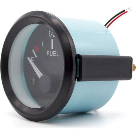 1 Jauge de niveau de carburant, numérique LED, 52 mm, plage E-1/2-F, 12 V, pour véhicules essence 4/6/8 cylindres (1/5)