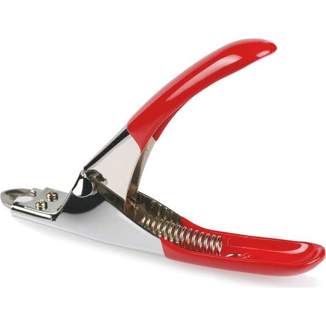 Clippers Pour Ongles Animaux - Lame En Acier Inoxydable - Garde De Sécurité Anti-Coupure - Pour Chiens Chats Et Petits Animaux - Lot De 1 (1/4)