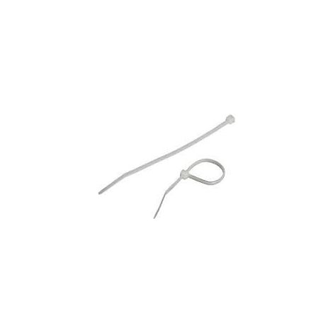 20 colliers de serrage, largeur 3,6mm, longueur 140mm Blanc GO ON (1/2)