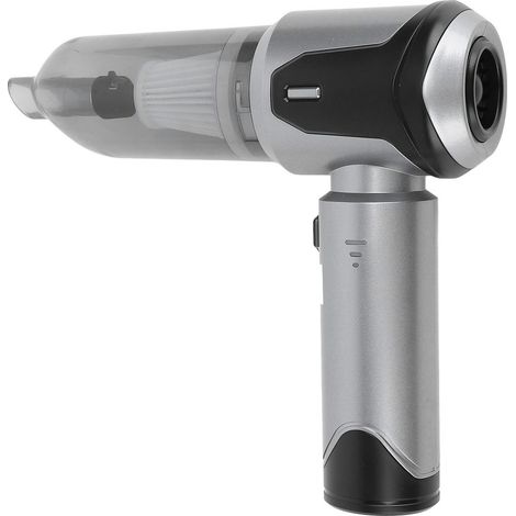 Aspirateur de voiture sans balais et sans fil, rechargeable 6000 mAh, mini souffleur d'air haute puissance pour voiture, bureau et maison (1/5)
