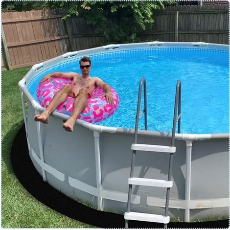 Tapis De Sol Pour Piscine Ronde 4m Durables Et Anti-Perforation-AUTRES (1/5)