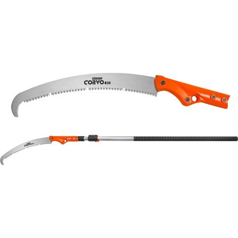 Scie à métaux Stocker Corvo 430 TC avec manche télescopique 195 - 310cm (1/3)