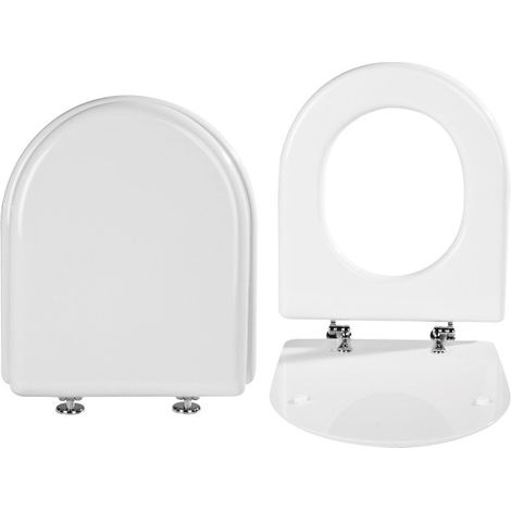 Copriwater in resina poliestere ovale serie Esedra chiusura standard SAPAL (1/2)