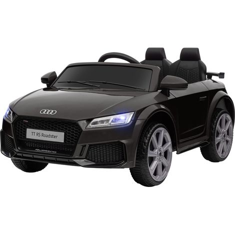 Macchina Elettrica per Bambini 12V con Licenza Audi TT Nero (1/5)