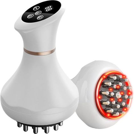 Appareil de massage lymphatique électrique, masseur anti-cellulite en profondeur avec écran, outil de spa à domicile pour affiner la silhouette et se détendre-AquaForge (1/5)