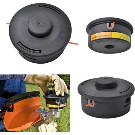 Outil de Jardin Agriculture Rechangement de Débroussailleuse-Tête de Coupe Accessoires Pour Stihl FS55 56 80 85 86 90 25-2 DE2 (1/4)