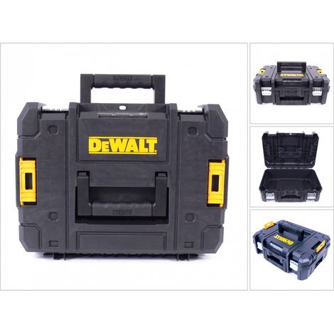 Dewalt – Coffret de transport TSTAK 2 13.5L – Dimensions 440 x 333 x 162 mm – Capacité 30 kg – Poignée bi-matière pour transport confortable