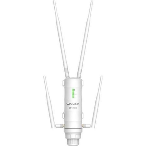 AC1200 Répéteur /Extenseur de Wifi extérieur/ point d'accès de haute puissance bifréquence avec antennes PoE (1/4)