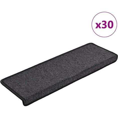 Stufenmatten 30 Stk. 65x21x4 cm Anthrazit Rechteckiger Rand