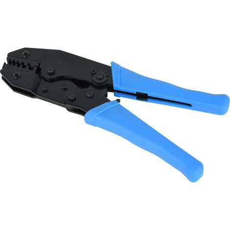 Electraline 59103 Pinza crimpatrice con matrici aggiuntive intercambiabili adatta sia ai capicorda a puntale che ad occhiello (1/5)