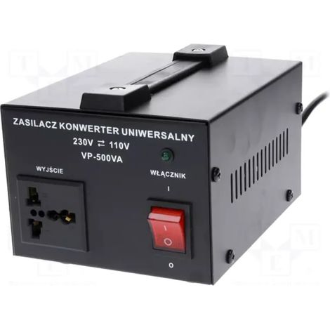 Umkehrbarer Spartransformator 500va 110/230vac - 230/110vac Vp-500va
