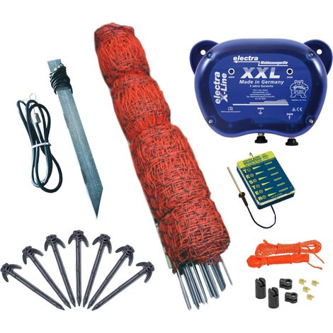 Electra Starter-Set Geflügel XXL - Geflügelzaun-Komplettset (1/5)