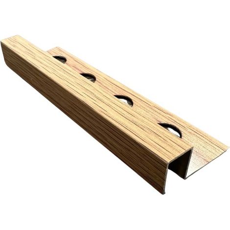 Profilo Quadro in Alluminio - Finitura Legno - Barra da 2,6 metri : Finitura - Quercia