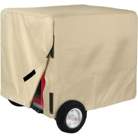 Housse Pour Generateur - Etanche UV - Tissu 210D - Universelle Pour Generateurs Portables - 66 x 51 cm - 1 Piece (1/5)