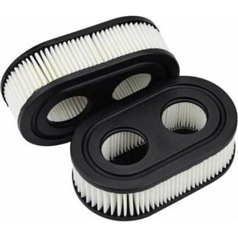 Filtre Air - Pour Tondeuse à Gazon - Compatible Briggs Stratton 550E 550EX 575EX - Référence 798452 593260 - 2 Pièces (1/4)