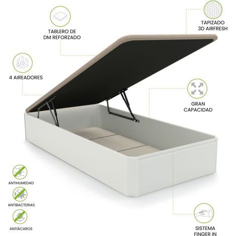 Canapé Luxury 3D Blanco 90x190 (1/5)
