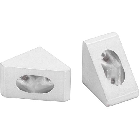 Connecteur d'angle pour angles rentrants, surface d'assise triangulaire à angle droit 320400010003 19 mm x 19 mm (1/5)