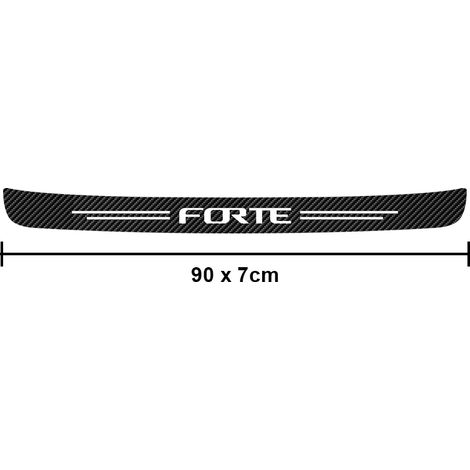 (Coffre) Pour Kia Forte GT GT-Line EX Seuil de porte anti-rayures,autocollant de protection en fibre de carbone (1/3)