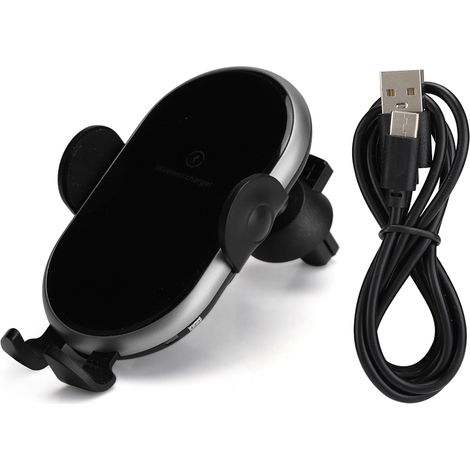 Chargeur sans fil rapide automatique pour voiture, modèle standard 10 W (1/5)