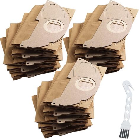Kärcher 6.904-322.0 Lot de 3 jeux de 5 sacs filtrants en papier, de rechange-AquaForge (1/2)