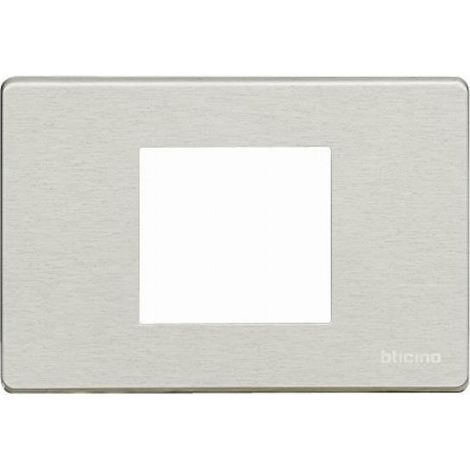 Bticino Magic Placca 2 Posti Centrali Oxidal 503/23A/X - Bticino (1/3)
