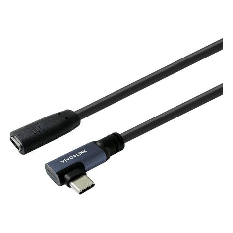 Câble USB-C coudé de 0,3 m, 20 Gbit/s, USB 3.2 (1/2)