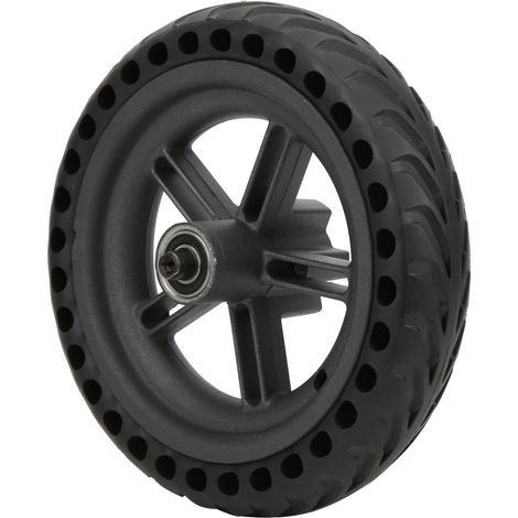 Roue arrière pneumatique pour trottinette électrique Xiaomi, pneu noir résistant à l'usure (1/5)