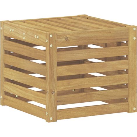 Set di divani da esterno Bianco 35 x 38 x 37 cm vidaXL