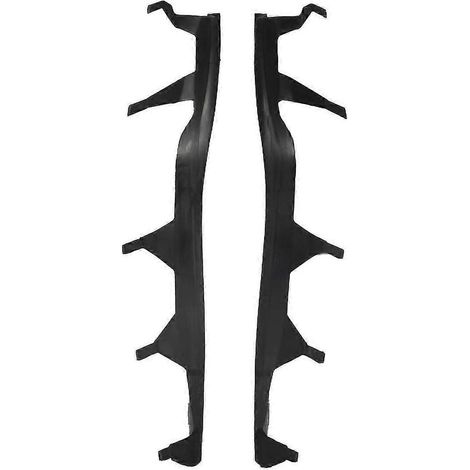 Juego de embellecedores de tiras de cubierta superior para faros delanteros de coche, junta de sellado para faros delanteros para BMW E46 de 4 puertas 32
