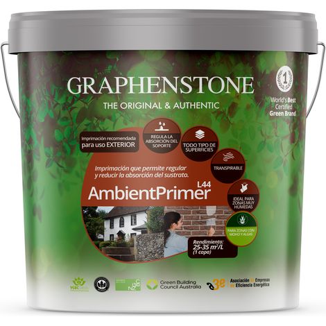 Imprimación ANTIALGAS Base Agua AMBIENT PRIMER Incoloro 4L