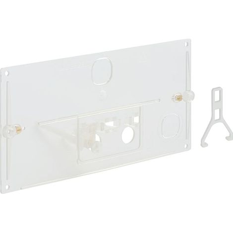 Schutzplatte  f.Umrüstung UP-SPK transparent m.Bügel 240026 (1/3)