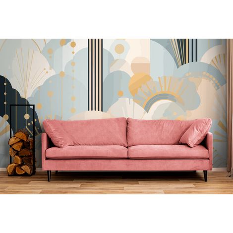 Papier Peint Art & Déco - Motifs Dorés - 150 x 250 cm (1/2)