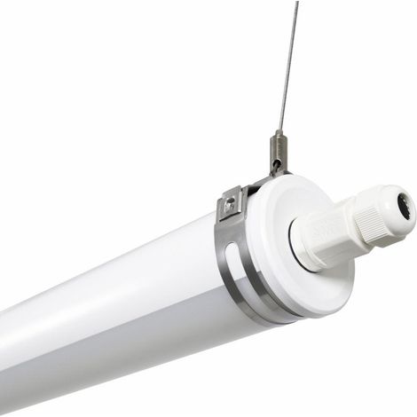 Luminaria Estanca Tubular Para Uso Industrial - 150cm - 50W