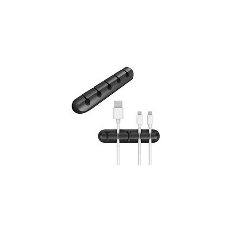 Clip de câble câble de données support de chargeur boucle crochet collant, câble de souris, PC, bureau (1/4)