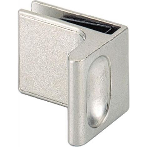 Poignée de meuble pour porte en verre nickelé mat - HETTICH (1/2)
