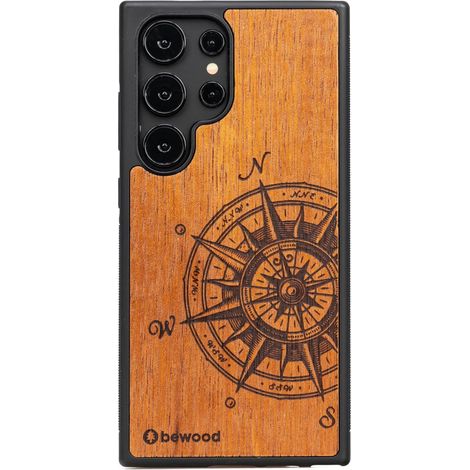 Custodia in legno Bewood per Samsung Galaxy S25 Ultra TRAVELER MERBAU (1/4)