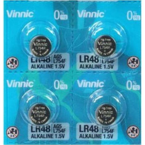 .4 piles AG5 Vinnic , 193, 393, SR48, sr754,  LR754.