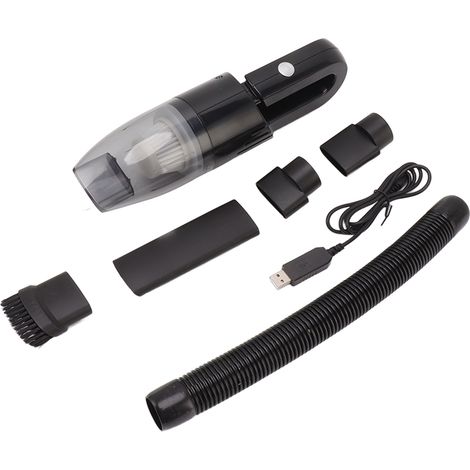 Aspirateur Main Sans Fil Rechargeable USB, Puissant et Silencieux, pour Voiture et Maison, 7.4V 120W (1/5)