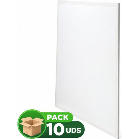 Confezione da 10 pannelli ultra-sottili 42W ad alta luminosità 140Lm/W 4000K Philips Certadrive 40.000h (1/4)