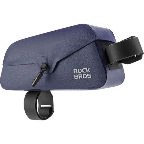 Borsa da telaio per bicicletta Rockbros 30120122006 impermeabile con chiusura magnetica, 0,9 l - Blu (1/5)