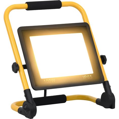 Foco LED con asa 100 W cálido