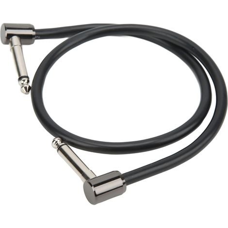 Câble d'effets FC-20 avec connecteur coudé, pour guitare acoustique et pédale d'effet (50 cm). (1/5)