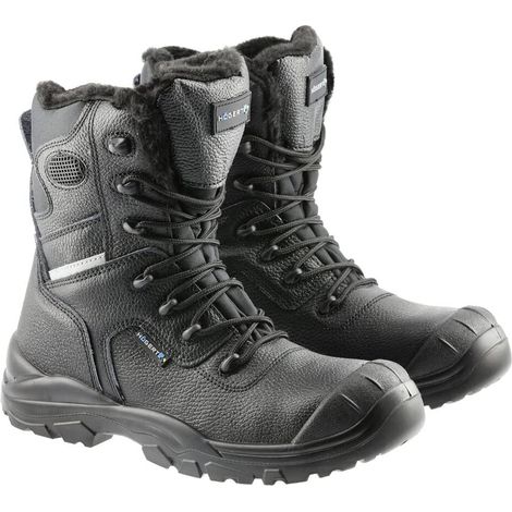 Botines de trabajo Hogert Technik Wetter S3 SRC, invierno, aislantes, talla 43, protección y confort en condiciones extremas.