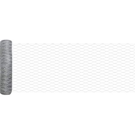 Maison Exclusive - Geschweißter Drahtzaun 50 x 0,4 m (B x H) Feue
