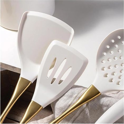 Ustensiles de cuisine en silicone, pelle de cuisine, ensemble d'ustensiles de cuisine en silicone, pelle (1/5)