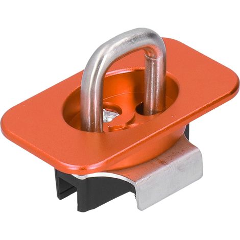 Lot de 4 anneaux d'arrimage latéraux en acier inoxydable pour benne de pick-up F150 2015-2021 (orange) (1/5)