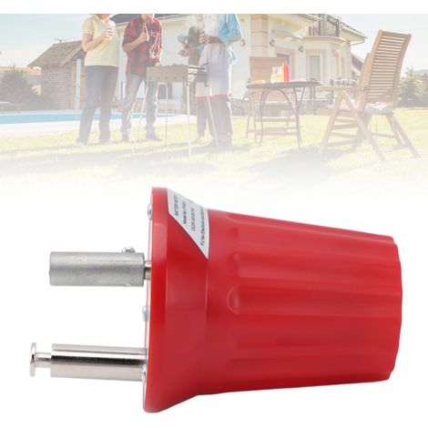 Motor eléctrico para asador giratorio (22 kg) – Motor universal para parrilla con inversor automático e interruptor impermeable – Material: ABS y acero inoxidable – Dimensiones: 12,1 x 7,7 x 7,7 cm (1/5)