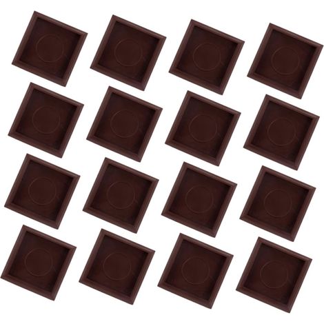 de meubles en plastique PP noir lot de 16 antidérapants et (1/5)