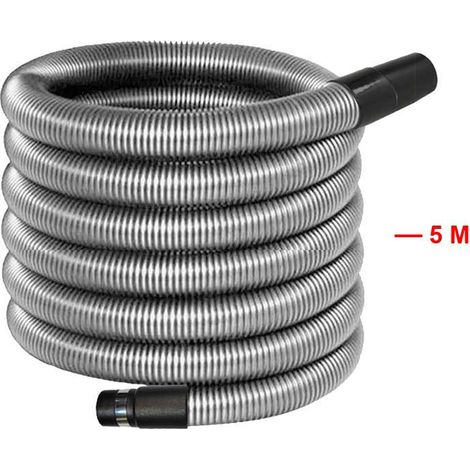 Atepac – Rallonge flexible pour aspiration centralisée – Longueur 5m – Diamètre intérieur 32mm – Indéformable et anti-écrasement