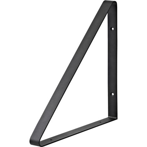 Dolle Regalträger Bermuda 26,5 x 26,5 x 3 cm schwarz Eisen Regalträger